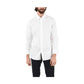 Elegant White Cotton Blend Shirt