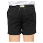 Black Polyester Men's Swim Short