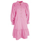 Pink Cotton Women Dress