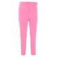 Pink Polyester Women Trouser