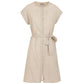 Beige Cotton Women Dress