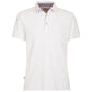 Chic White Cotton Polo Shirt with Chest Logo