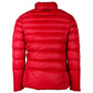 Reversible Red Nylon Duck Down Jacket