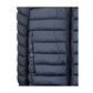 Chic Blue Padded Zip Vest for Men