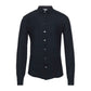 Midnight Blue Linen Shirt - Italian Craftsmanship