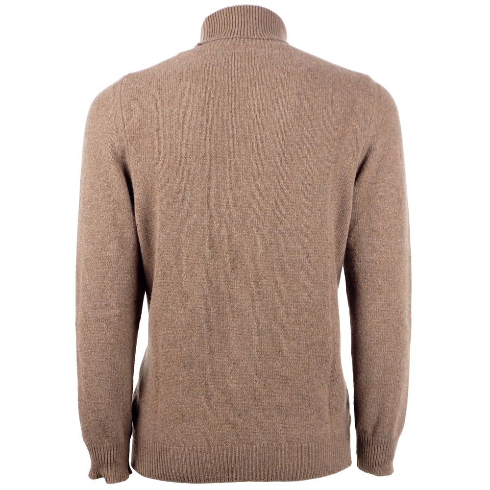 Italian Cashmere Turtleneck Sweater - Luxurious Warmth