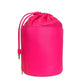 Fuchsia Elegance Leather Bucket Bag