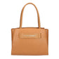 Brown Polyethylene Women Shoulder Bag