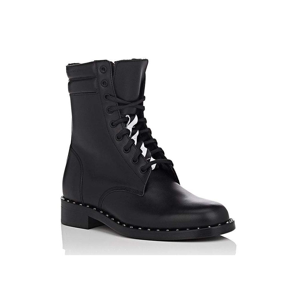 Black Calfskin Women Boot