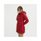 Red Nylon Women Jacket