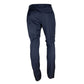 Blue Wool Men's Trousers