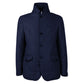 Elegant Wool-Cashmere Men's Coat