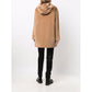 Beige Polyester Women Coat