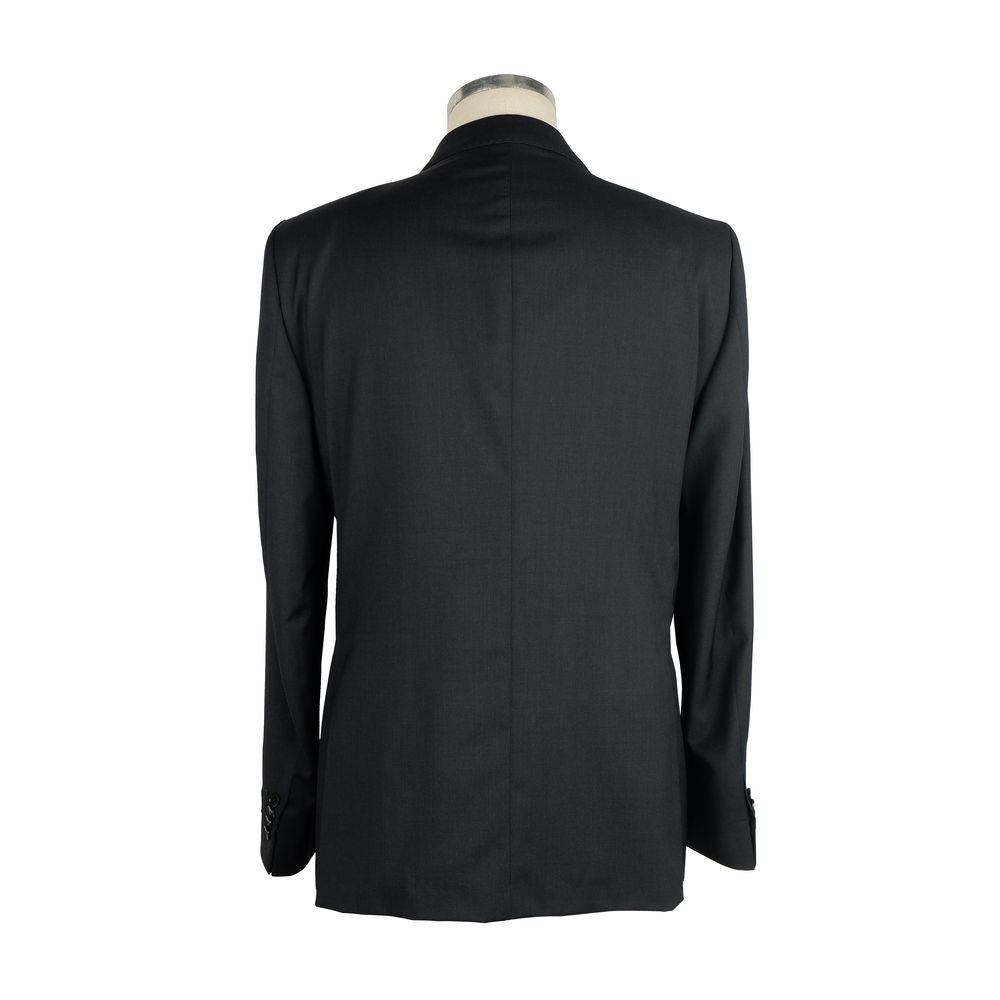 Black Wool Men Suit