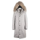 Gray Wool Men Raincoat