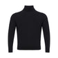 Italian Cashmere Luxury Black Sweater