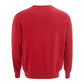 Elevated Red Cotton Sweater