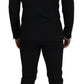 Black Wool Single Breasted 2 Piece LONDON Suit