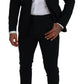 Black Wool Single Breasted 2 Piece LONDON Suit