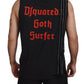 Black Chain Embellished Sleeveless Men Tank T-shirt