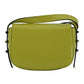 Lime Yellow Leather Small Shoulder Bag