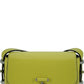 Lime Yellow Leather Small Shoulder Bag