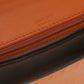 Amber Orange Leather Shoulder Bag