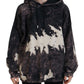 Multicolor Dye Cotton Hoodie Sweatshirt Sweater