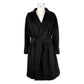 Black Wool Women Coat