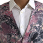 Multicolor Galaxy Silk Waistcoat Formal Vest