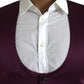 Maroon Satin Silk Waistcoat Dress Formal Vest