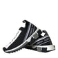 Black White Slip On Sorrento Sneakers Shoes