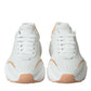 White Peach DAYMASTER Leather Sneakers Shoes