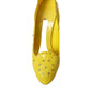 Yellow Crystal CINDERELLA Heels Pumps Shoes