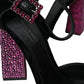 Black Velvet Strass Crystal Mary Janes Shoes