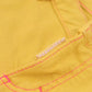 Yellow Cotton Low Waist Cropped Jennifer Denim Jeans