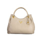 Beige Polyethylene Handbag