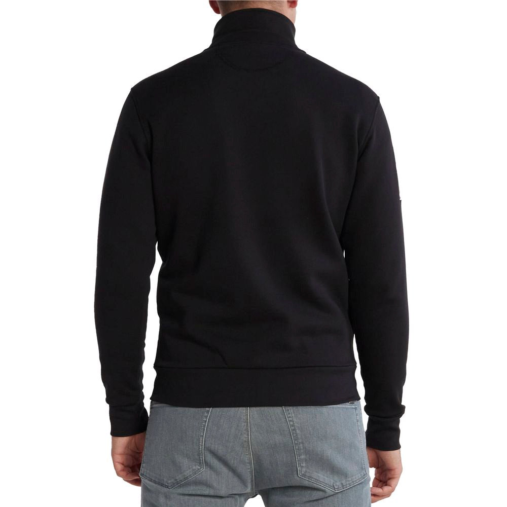 Black Cotton Sweater