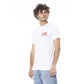 White Cotton Men T-Shirt