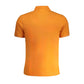 Orange Cotton Polo Shirt