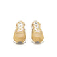 Beige Leather Men Sneaker