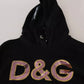 DG Sequined Hooded Pullover Sweater