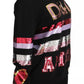 DG Sequined Hooded Pullover Sweater