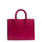 Mirella Small Leather Top Zip Shopper Tote Bag