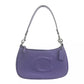 Teri Smooth Leather Crossbody Bag Purse Purple