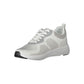 White Polyester Sneaker