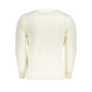 White Fabric Sweater