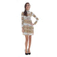 Beige Cotton Dress