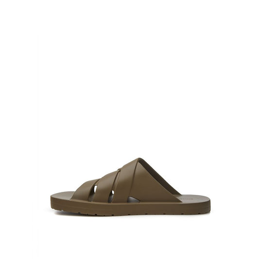 Brown Cotton Sandal