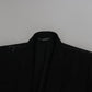 Black Slim Jacket Coat Blazer MARTINI